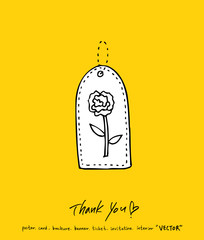 인사말 / 손으로 쓴 글씨체