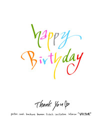 인사말 / 손으로 쓴 글씨체