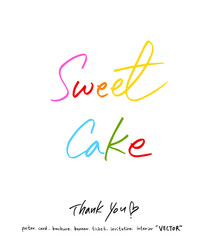 인사말 / 손으로 쓴 글씨체