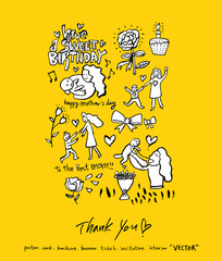 인사말 / 손으로 쓴 글씨체