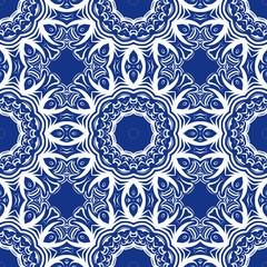 Seamless lace floral background. decorative texture for wallpaper, invitation. Vector color illustration