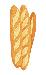 Bunch of baguette
