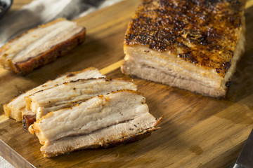 Roasted Organic Pork Belly Meat