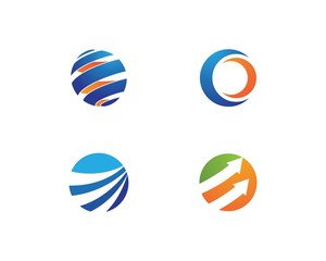 global business  logo vector