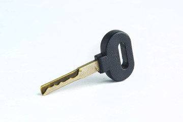 Car Key on white background