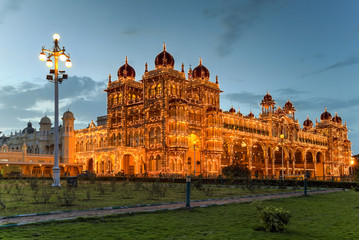 Fototapeta na wymiar Mysore Palace, India