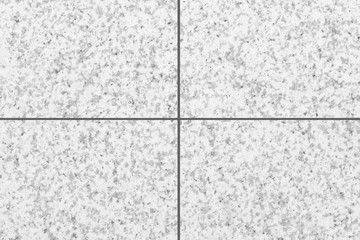 Fototapeta premium White stone tile floor pattern and seamless background