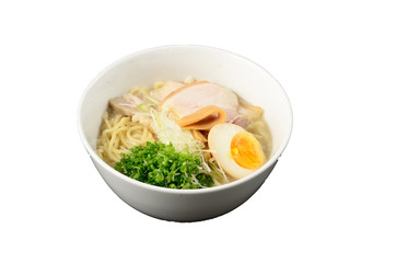 Japanese Food on white background