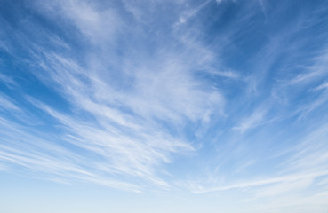 Blue sky with clouds