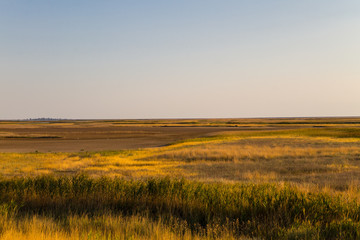 View on the Sivash lake, Ukraine