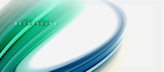 Rainbow fluid colors abstract background twisted liquid design, colorful marble or plastic wavy texture backdrop, multicolored template for business or technology presentation or web brochure cover