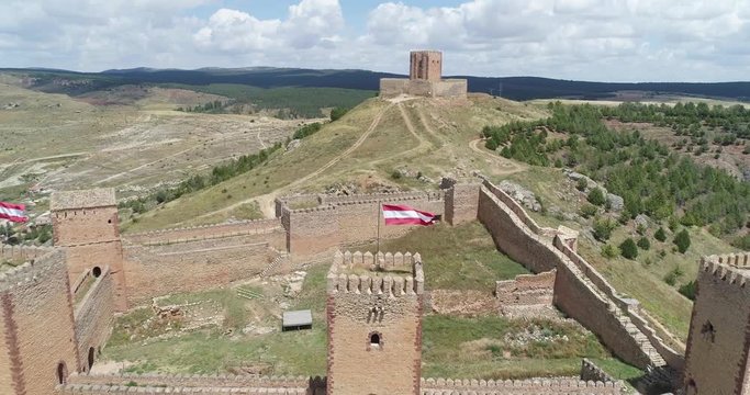 Castle Molina de Aragon Castile La Mancha Spain