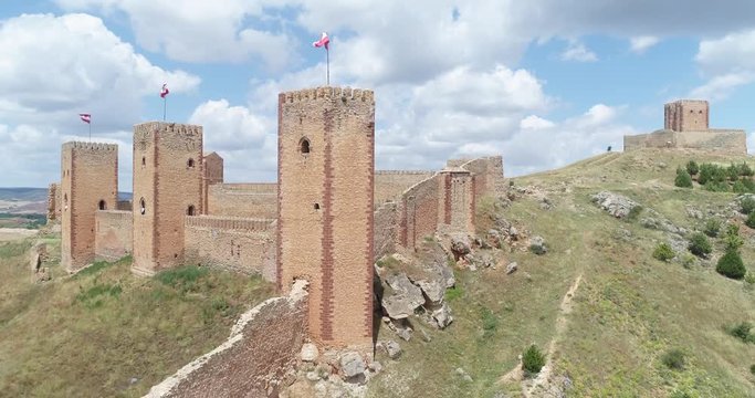 Castle Molina de Aragon Castile La Mancha Spain
