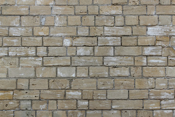 texture of an old stone wall in a monastery