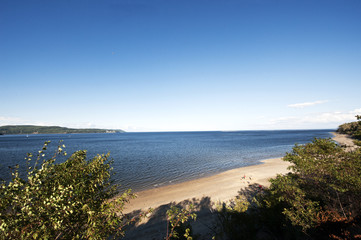 Baie-Sainte-Catherine, Region Charlevoix, Parc marin du Saguenay-Saint-Laurent, Sankt-Lorenz-Strom, Provinz Qu&eacute;bec, Kanada, Nordamerika