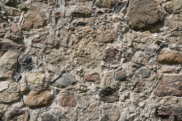 Detailed stone wall 