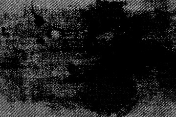 Grunge dirty Detailed closeup of blank grungy denim. Vintage dark gray jeans, good for background