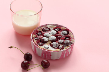 Cherry clafoutis