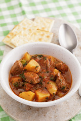Beef tomato soup