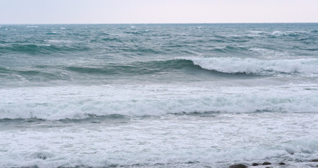 Sea and wave