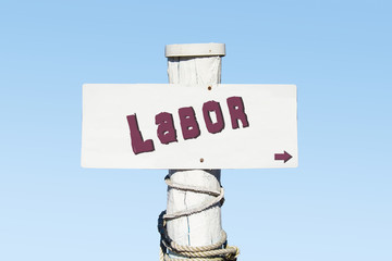 Schild 330 - Labor