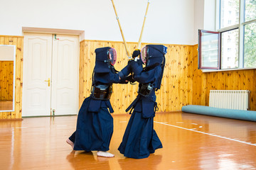 Japanese martial art of sword fighting