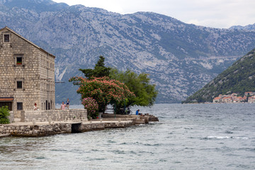Fototapeta na wymiar Boka Bay, Montenegro