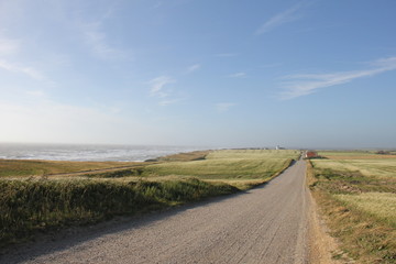 View from Bovbjerg Fyr, Denmark.