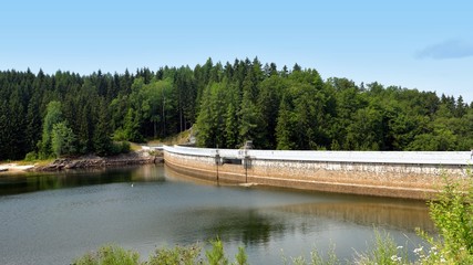 staumauer talsperre sosa
