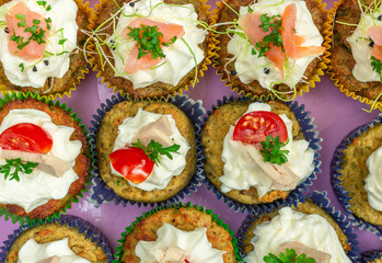 Salted Cupcakes With Fish 2
