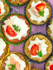Salted Cupcakes With Fish 3