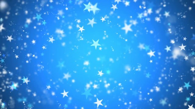 stars background abstract blue