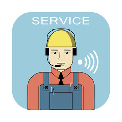 service centre call