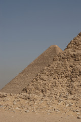Pyramid behind the other