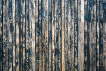 Wood texture background, brown wood texture abstract background, walnut wood. Dark wooden planks background, weathered, top view, sharp and highly detailed
