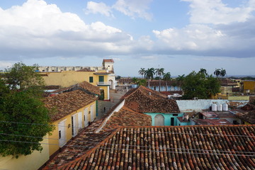 Blick auf die Kolonialstadt Trinidad auf Kuba