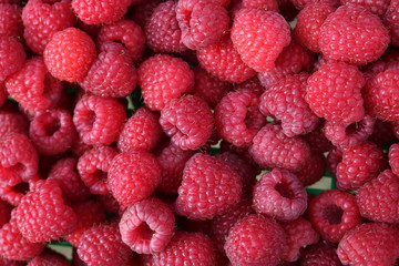 Beautiful Red Raspberry background