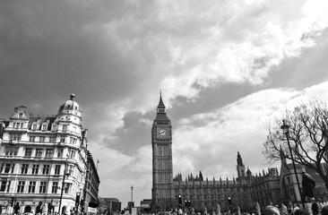 Fototapeta na wymiar Big Ben, London, England, Grossbritannien, United Kingdom, Vereinigtes Königreich, UK, GB