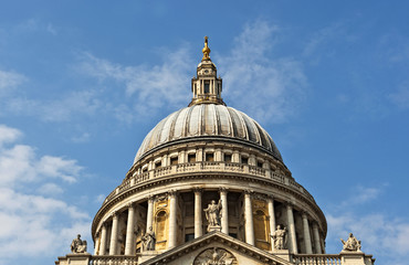 Kuppel der St. Paul's Cathedral, London, England, Grossbritannien, United Kingdom, Vereinigtes Königreich, UK, GB