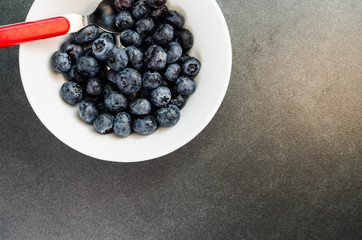 blueberries fresh organic fruits