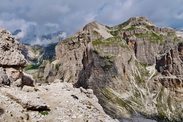 Sassongher-Region, Dolomiten, Südtirol