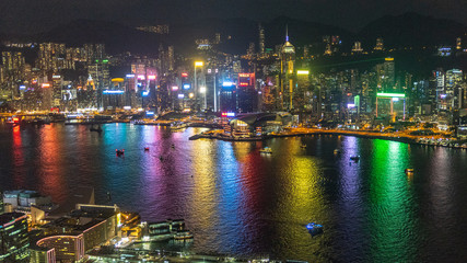 Hong Kong Light show