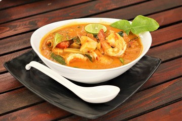 A poppular dish of Thai food 