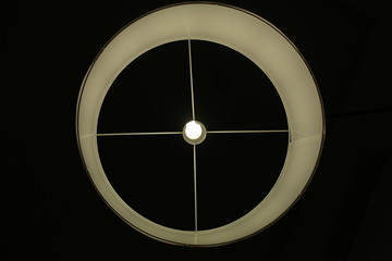 shape circle bulb standlamp