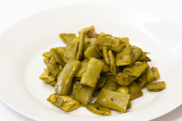 haricots plats 