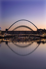 Tyne Bridges, Quayside & Baltic, Newcastle Upon Tyne, UK - obrazy, fototapety, plakaty