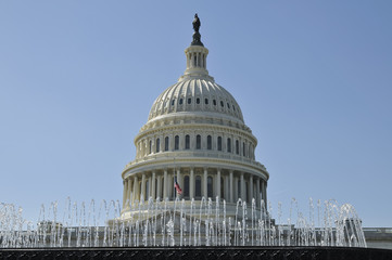 Naklejka premium United States Capitol, Washington DC, USA