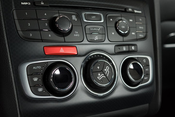 Intérieur automobile et détail habitacle