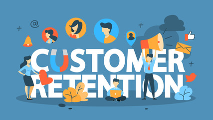Customer retention concept