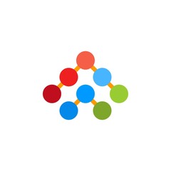 Up arrow symbol logo.